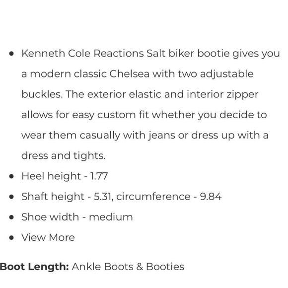 Kenneth Cole Salt Biker Boots - Picture 10 of 10